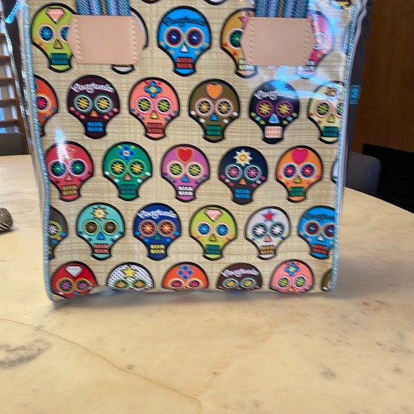 Consuela Colorful Skull Tote Bag - Picture 5 of 8